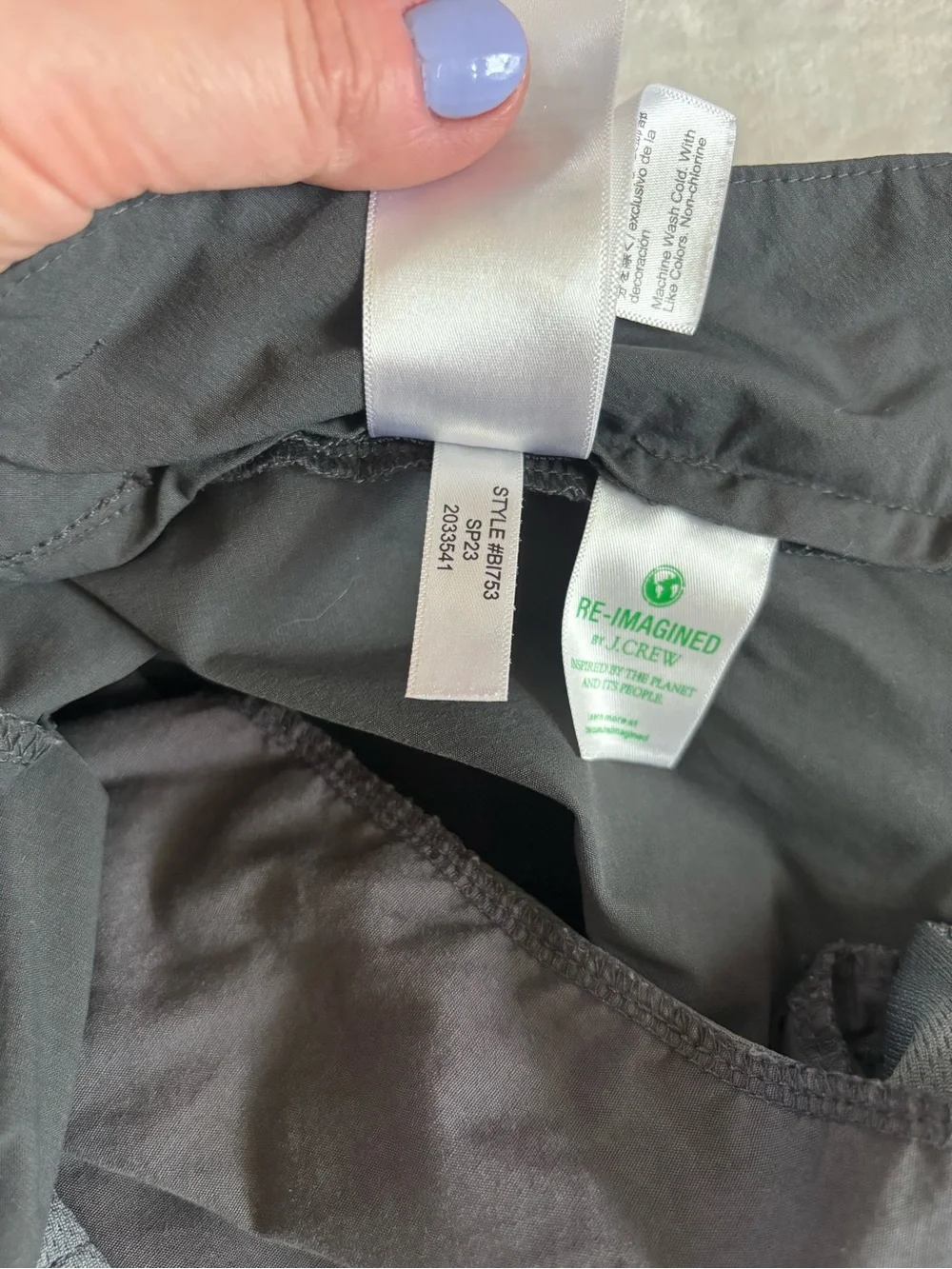 J. Crew Tech Short Re-Imagined Charcoal Gray Classic Summer Golf Mens Size 30